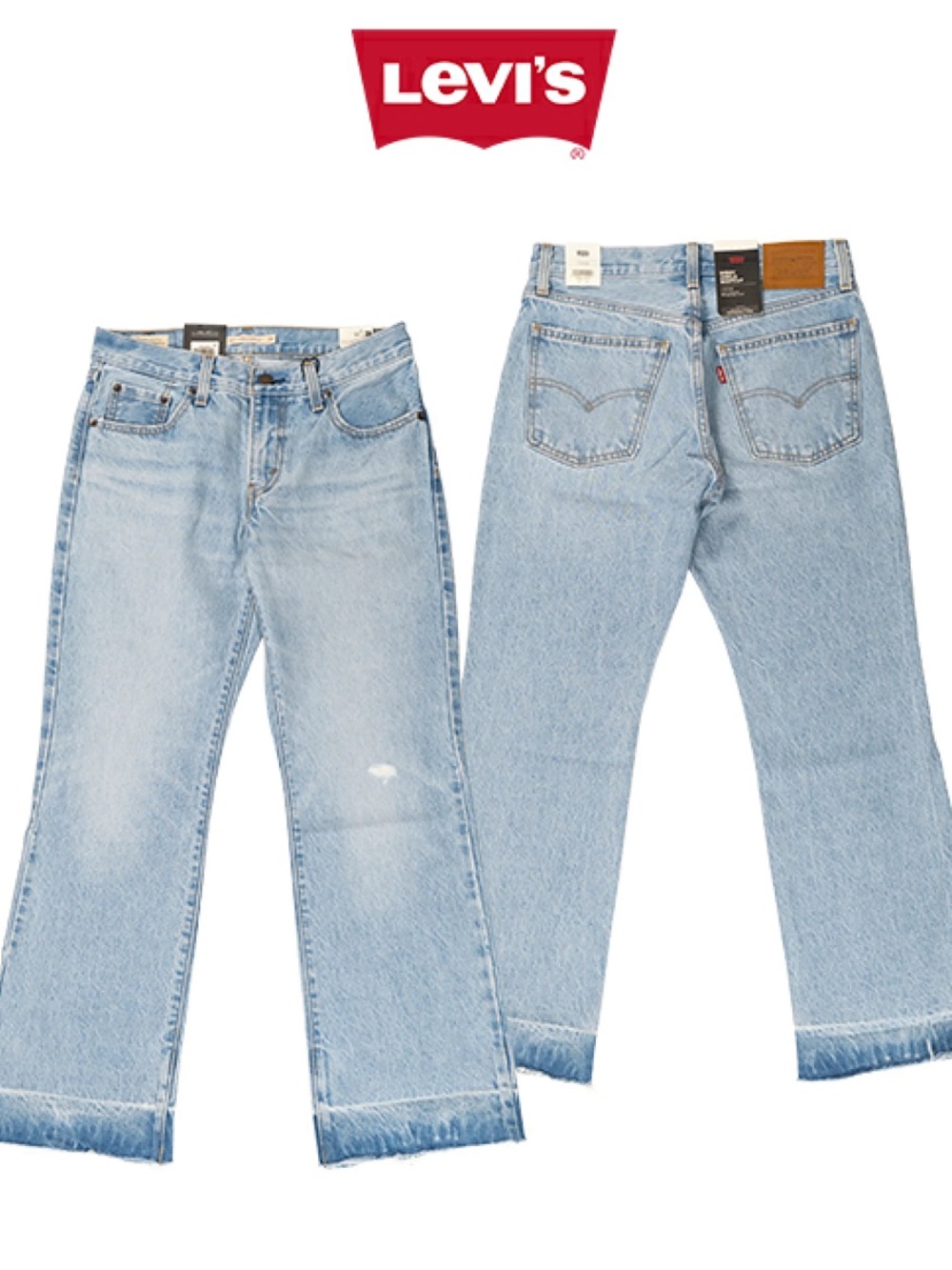 Levi’s Mid Rise Ankle Bootcut Jeans
